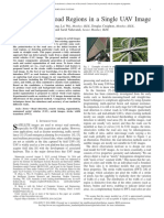 On Detecting Road Regions in A Single UAV Image