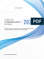 State of in India: Cybersecurity