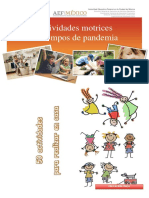 Actividades motrices preescolar