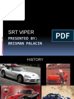 SRT Viper: Presented By: Brisman Palacin