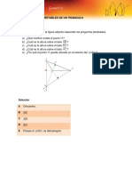 Geometria Rectas y Puntos Notables de Un Triangulo PDF