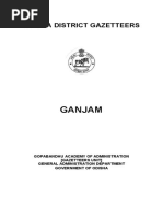 Ganjam: Odisha District Gazetteers