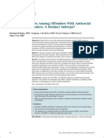 Anxiety Disorders Among Offenders With Antisocial Personality Disorders: A Distinct Subtype?