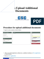 How To Upload Additional Documents