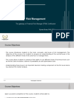 Risk Management: Eymen Errais, PHD, FRM