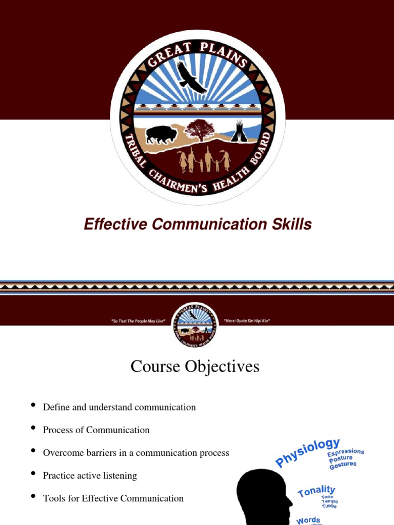 Effective Communication Skills | PDF | Body Language | Nonverbal ...