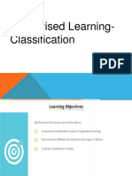 Supervised Learning Classification Guide