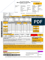 Bill of Supply For Electricity: Due Date: 12-10-2020