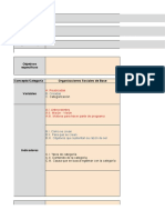 Matriz de VARIABLES E INDICADORES