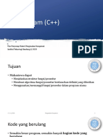 Subprogram (C++) : Tim Penyusun Materi Pengenalan Komputasi Institut Teknologi Bandung © 2020
