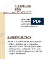 Banking Sector and Non-Banking Financial Companies