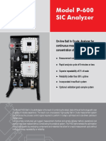 Model P-600 SIC Analyzer