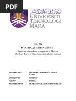 IBM 536 Individual Assignment 3