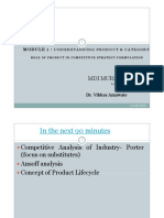 Understanding Product & Category Role in Competitive Strategy Formulation