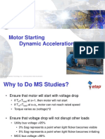 Motor Starting Dynamic Acceleration