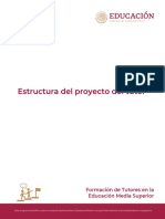 Estructura Del Proyecto Del Tutor
