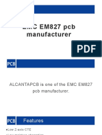 EMC EM827 PCB Manufacturer