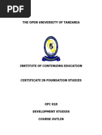 The Open University of Tanzania