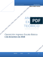 Informe Test Oficial Teoria 2018 PDF