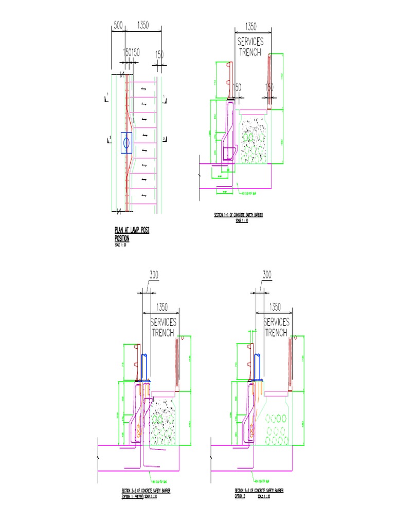 Sketch For Lamp Post Footing PDF PDF