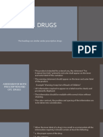 OTC Drug Labeling Requirements
