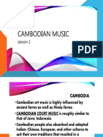 CAMBODIAN MUSIC