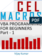 Excel Macros VBA Programming For Beginners Part 1 - Nodrm