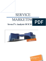 Service Marketing: Seven P's Analysis of ICICI Bank