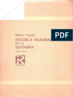 Pujol,E._ _Escuela Razonada de La Guitara (Libro 1) OCR