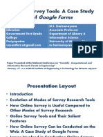 Online Survey Tools: A Case Study Of: Google Forms