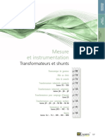 Transfos Shunts PDF