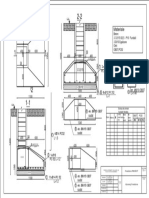 Materiale: Beton: - C12/15 I32,5 - P10 Fundatii - C8/10 Egalizare Otel: OB37, PC52