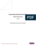 IBT 2020 - Online - Help Document - Student PDF