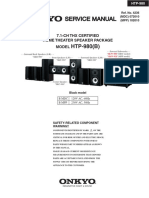 Service Manual Service Manual: HTP-980 (B)