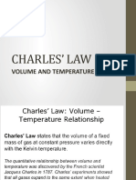 Charles' Law: Volume and Temperature