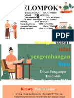 Kelompok 6. Pancasila Sebagai Dasar Pengembangan Ilmu