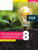 Manual Educatie Tehnologică VIII PDF