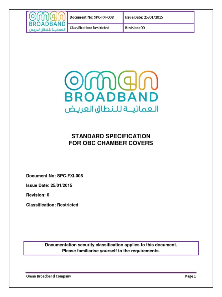 OBC Frames and Covers | PDF | Specification (Technical Standard ...