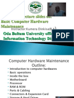 Basic Computer Hardware Maintenance Guide