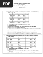 K D Ambani Reliance Foundation School Session 2020-2021 Informatics Practices /computer Science Revision-MYSQL