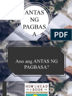 Antas NG Pagbasa