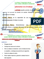 (09-13) Pausas Activas A Implementar en El Trabajo