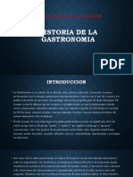 Historia de La Gastronomia PDF