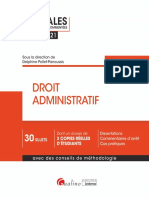 Corrigé - Droit Administratif