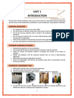Materials Science and Engineering Unit 1 PDF