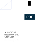 Auducions I Ressenya Música PDF