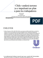 Unilever Chile Venderá Terreno de Fábrica e Impulsará