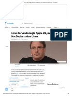 Linus Torvalds Elogia Apple M1, Mas Pede Que MacBooks Rodem Linux - TecMundo