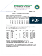 Deber Tablas de Frecuencia