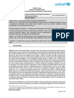 Article 20 Provided Under The Communiqué No. 2012/15 On Child Services of The Ministry of Family, Labor and Social Services (Moflss) Directorate General For Child Services (Dgocs)